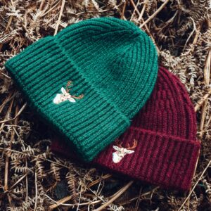 Gorros de lana de punto